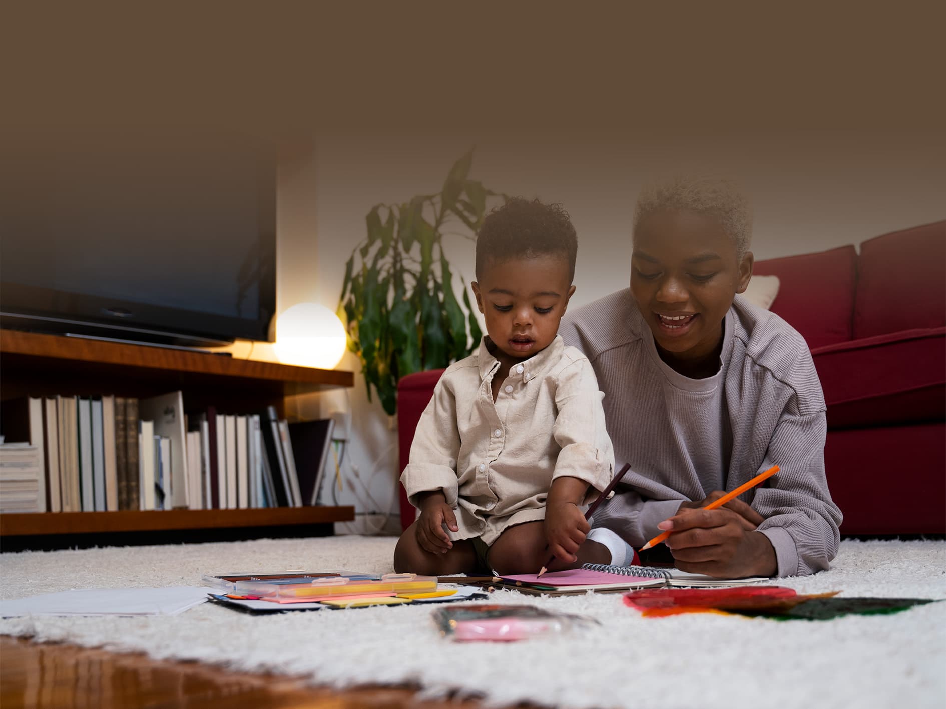 Nounou avec enfants